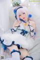 Coser@Sally多啦雪 (Sally Dorasnow): Nekopara Vanilla Lingerie (40 photos)